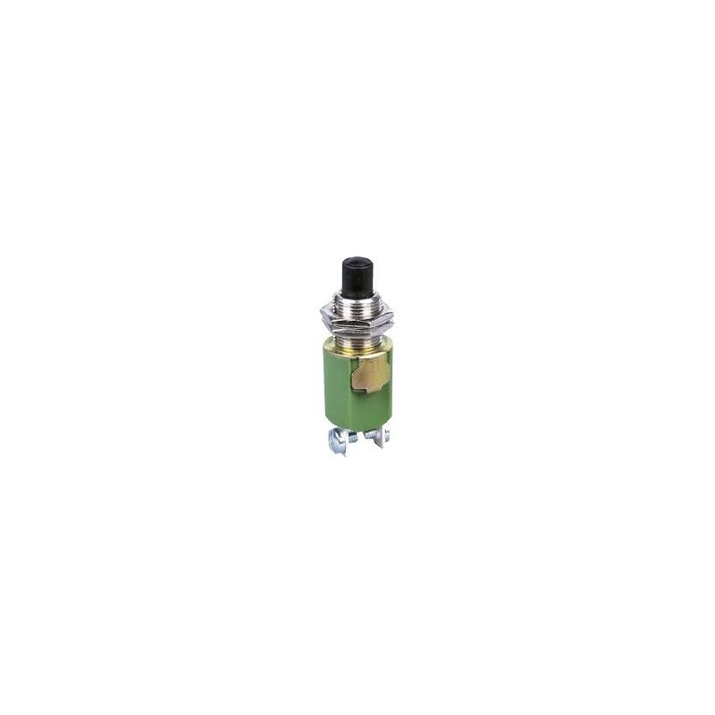 Chave push button 1A 127vac DTC2001 verde NA
