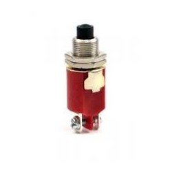 Chave push button 1A 127vac DTC2001 vermelha NF