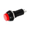 Chave push button PBS11A vermelho com trava