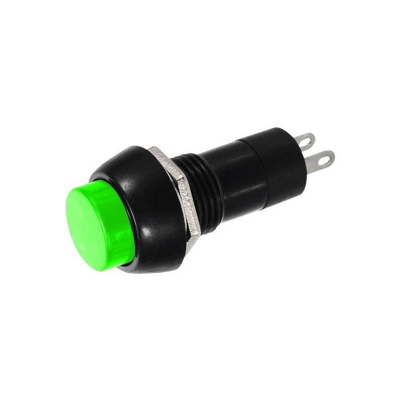 Chave push button PBS11A verde com trava