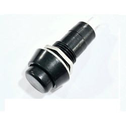 Chave push button PBS11A preta com trava