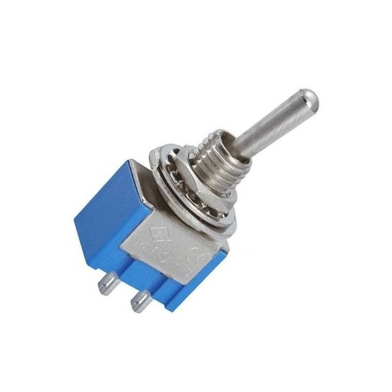 Chave alavanca 2 posições 2 pinos - MTS101