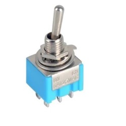 Chave alavanca 03 Posições 02 polos(6 terminais) - MTS 203