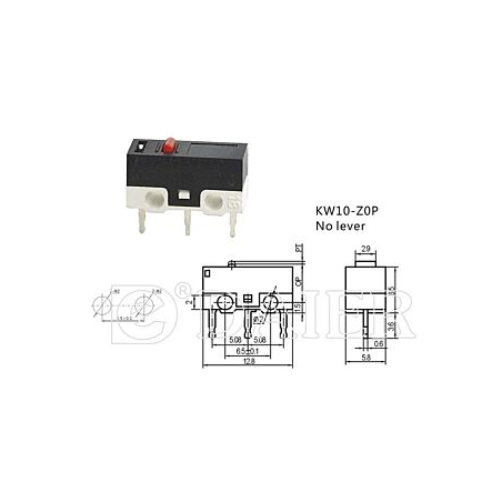 Chave micro switch KW10B-ZOP 2A