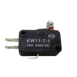 Chave micro switch haste curta roldana 14mm 16A 250v