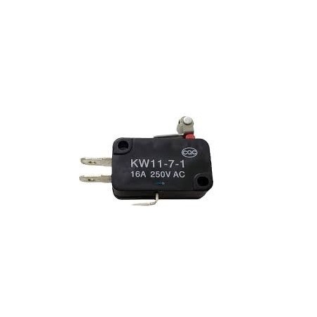 Chave micro switch haste curta roldana 14mm 16A 250v