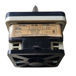 Chave seletora 2 posições 1 polo 16A 660V - CR16G