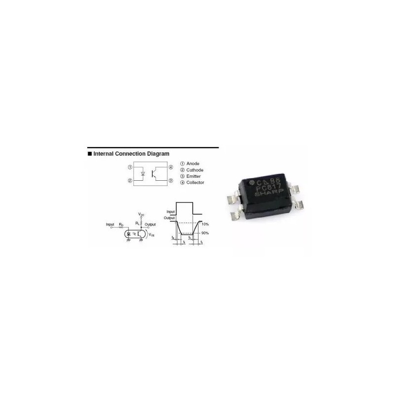 Circuito integrado PC817 SMD (EL817)