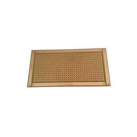 Placa de fibra 5x10 cm ilhada