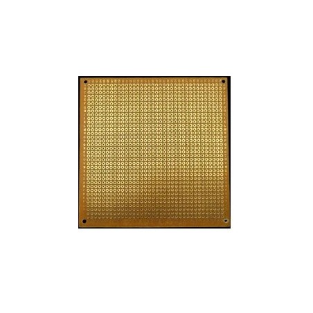 Placa de fenolite 10x10 ilhada 01 face