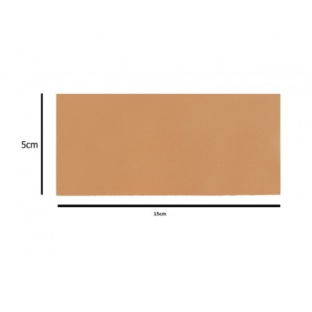 Placa fenolite 05x15cm 1 face