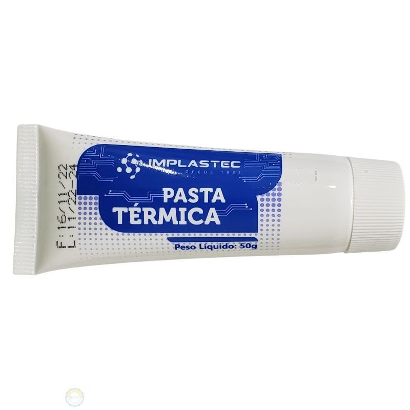 Pasta térmica 50gr bisnaga Implastec