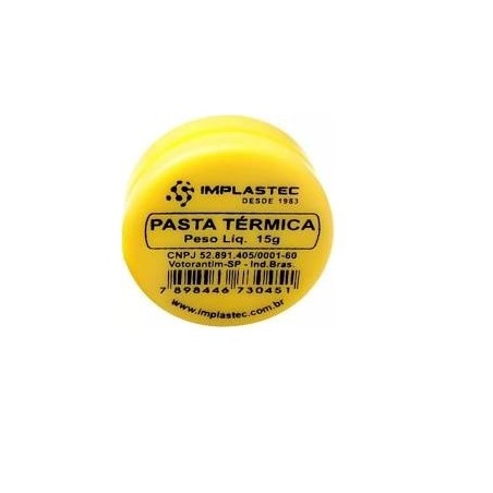 Pasta térmica 15gr Implastec