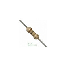 Resistor 1R 1/4w 5% - Marrom preto dourado dourado