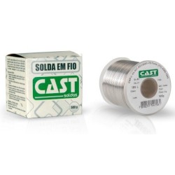 Solda cast rolo 500Gr 0,75mm 63x37mm 183 L - No Clean