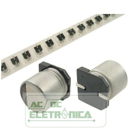 Capacitor eletrolitico 10uf x 50v SMD