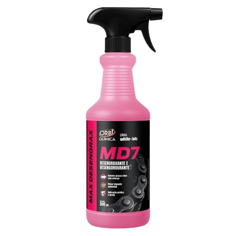 Desengraxante MD7 multiuso 500ml orbi