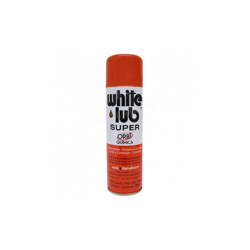 Desengripante white lub super 300ml aerosol- Orbiquímica
