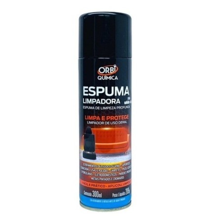 Espuma limpadora orbi 300ml - limpador de uso geral