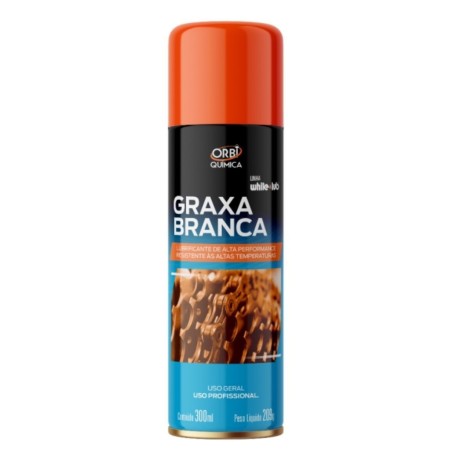 Graxa branca spray 300ml - Orbi