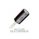 Capacitor eletrolitico 150uf x 25v 105º