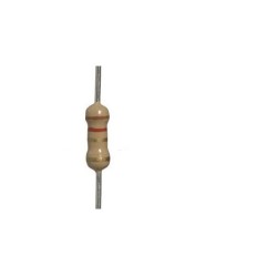 Resistor 1R2 1/4w 5% - Marrom vermelho dourado dourado