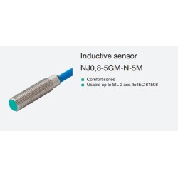 Sensor indutivo tubular 0,8mm 2 fios  - NJ0,8-5GM-N PEPPERL+FUCHS
