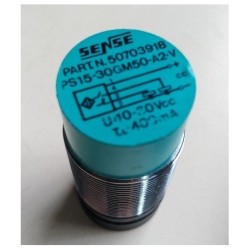 Sensor indutivo tubular 15mm 4 fios conector - PS15-30GM50-A2-V