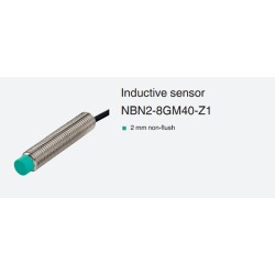 Sensor indutivo tubular 2mm 2 fios conector - NBN2-8GM40-Z1 PEPPERL+FUCHS