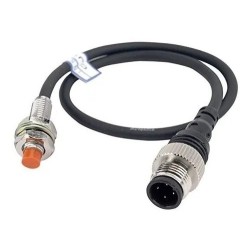 Sensor indutivo tubular 2mm conector 4 vias - PRW08-2DP