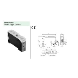 Sensor fotoelétrico OCL100-F66G-A2-V31