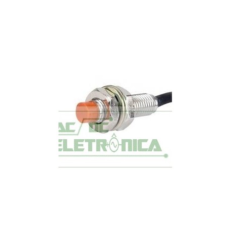 Sensor indutivo tubular 2mm 3 fios - PR08-2DP