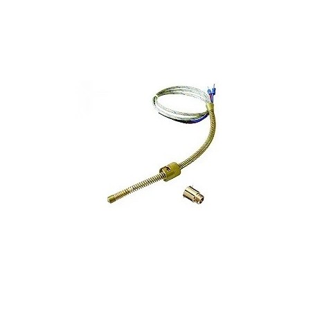 Sensor termopar tipo k P6 2 fios 2MT c/baioneta TKF8A1BG