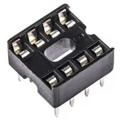 Soquete 08 pinos - comum