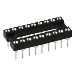 Soquete 18 pinos - torneado