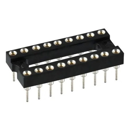 Soquete 18 pinos - torneado