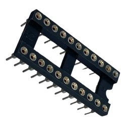 Soquete 22 pinos - torneado