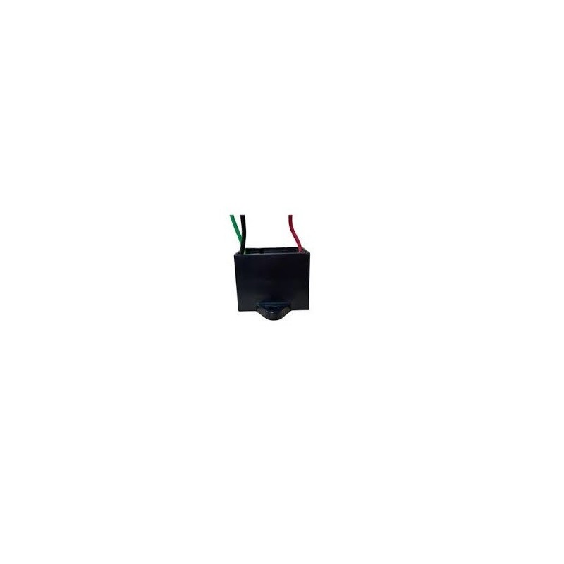 Capacitor de partida 1,5uf + 2,5uf x 400Vac 3 fios 50/60hz 5% - CBB61