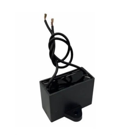 Capacitor de partida 6uF x 450Vac 50/60hz 5% quadrado