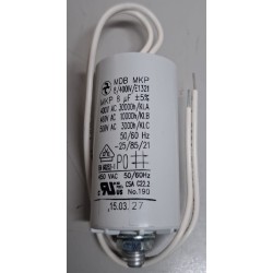 Capacitor de partida 8uf 400v MDB MKP ebmpapst