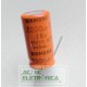 Capacitor eletrolitico 2200uf x 16v 85Cº 16x30mm Siemens