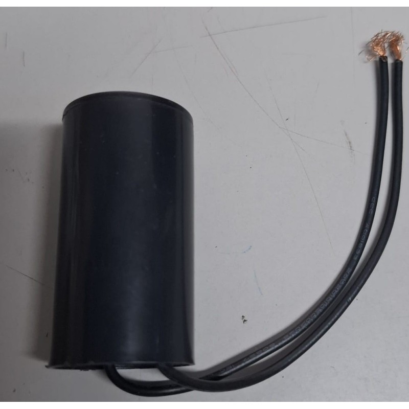 Capacitor de partida 30uF x 250Vac c/fio 5% 50/60hz