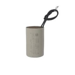 Capacitor de partida 6uF x 250Vac c/fio 5% 50/60hz