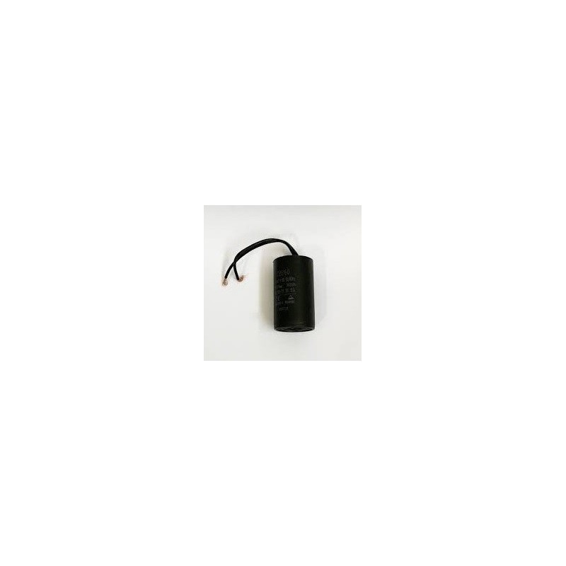 Capacitor de partida 10uF x 250Vac c/fio 5% 50/60hz