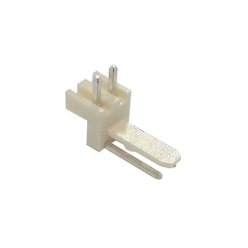 Conector KK 02 vias 90º macho 2,50mm PCI - 5046-02