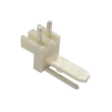 Conector KK 02 vias 90º macho 2,50mm PCI - 5046-02
