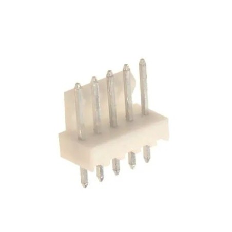 Conector KK 05 vias 180º femea 2,50mm