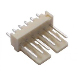 Conector KK 06 vias 180º macho 2,50mm PCI - 5045-06
