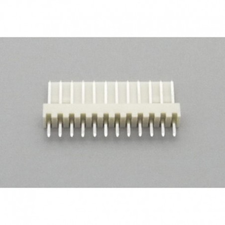 Conector KK 12 vias 180º macho 2,50mm PCI - 5045-1