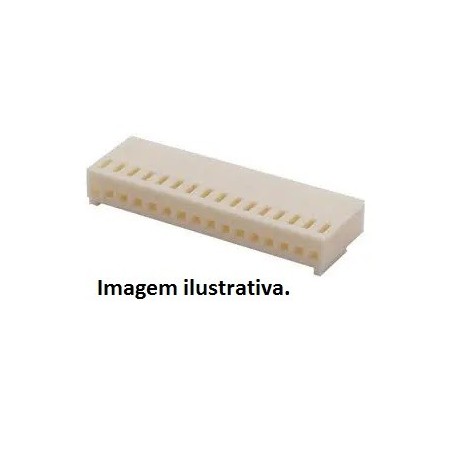 Conector KK 17 vias femea 2,50mm - 5051-17